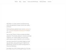 Tablet Screenshot of katewalter.com